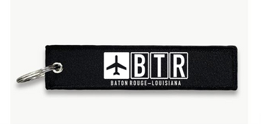 BTR AIRPORT KEY CHAIN